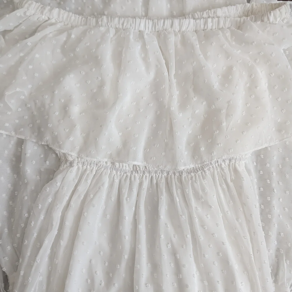 Baltic Born Off-Shoulder White Maxi Dress - Picture 4 of 4